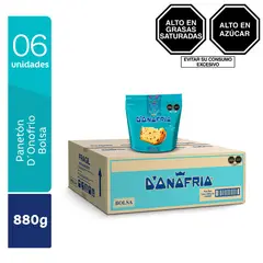 DONOFRIO - Caja x 6 Panetón Donofrio Bolsa x 880  gr