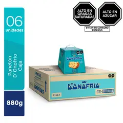 DONOFRIO - Caja x 6 Panetón Donofrio Caja X 880  gr