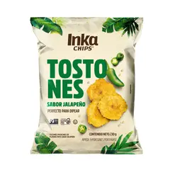 INKA CHIPS - Tostones Jalapeño Inka Chips Bolsa 230 g