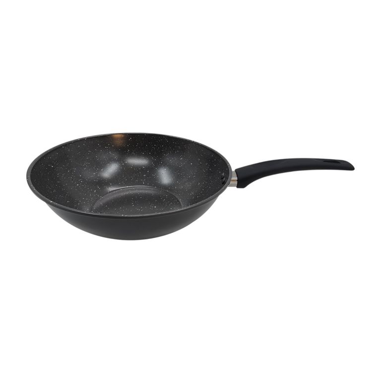 Sarten Wok 28cm Carbón Steel Antiadherente