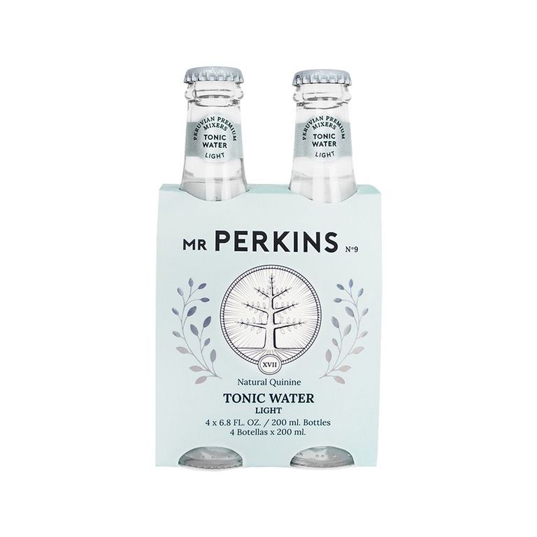 Agua Tónica Light Mr Perkins Pack 4 Botellas 200 mL