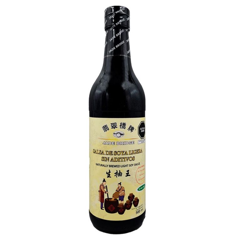Salsa de Soya Olisur Ligera Sin Aditivos Botella 500 mL
