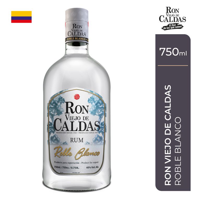 Ron Viejo de Caldas Viejo de Caldas Roble Blanco Botella 750 mL