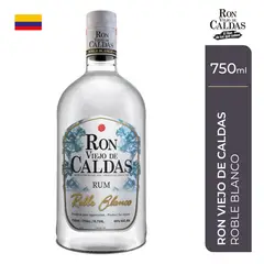 VIEJO DE CALDAS - Ron Roble Blanco 750 mL
