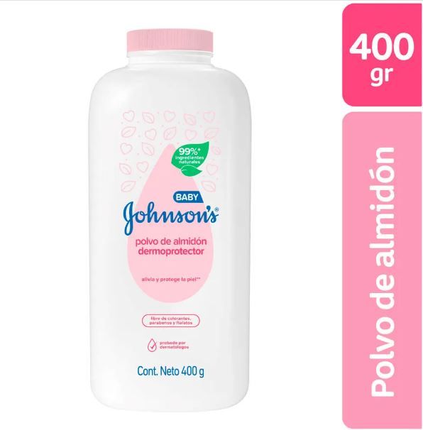 Polvo para Bebé Johnson’s Original Envase 400 g