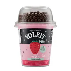 YOLEIT - Yogurt Yoleit Batido Mix Fresa Envase 125 g