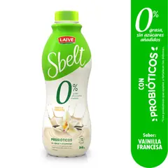 LAIVE - Yogurt Laive Sbelt Vainilla Botella 946 g