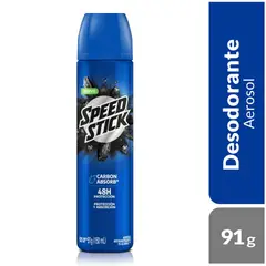 SPEED STICK - Desodorante Hombre Speed Stick Carbon Aerosol Envase 91 g
