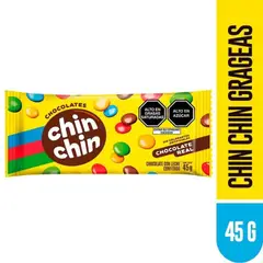 CHIN CHIN - Chocolate Grageas Bolsa 45 g