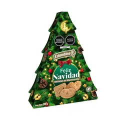 COLOMBINA - Galletas Colombina Arbolito Navidad Empaque 200 g