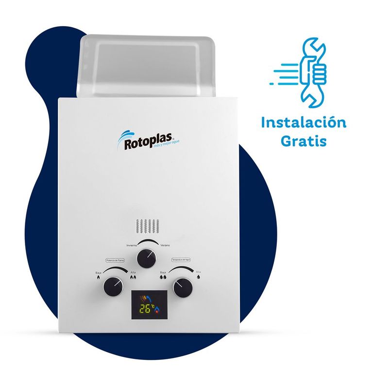 Rotoplas Terma a Gas Flaming 5.5 L Glp