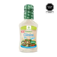 TOTTUS - Vinagreta Clásica Light Tottus Botella 237 g