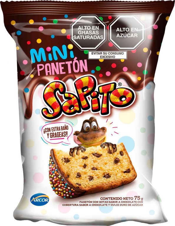 Mini Panetón Sapito Bolsa x 75 g