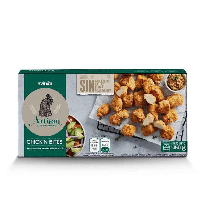 Bites de Pollo Artisan Caja 350 g
