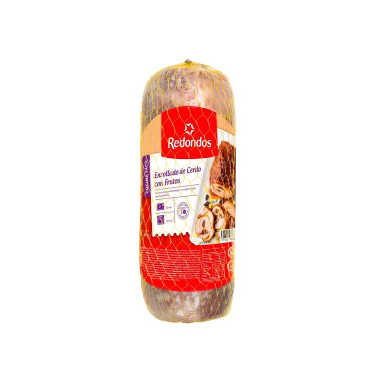 Enrollado de Cerdo con Fruta Redondos Empaque 1.3 kg