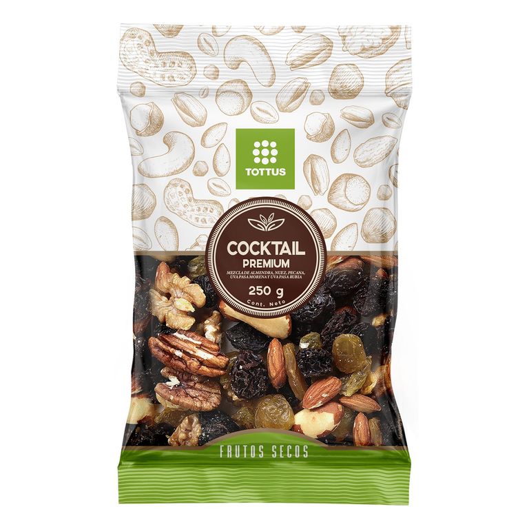 Cocktail Premium Tottus Empaque 250 g