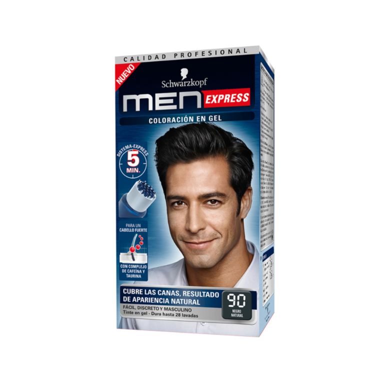 Tinte Men Express Tono 80 Negro Natural