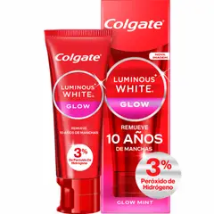 COLGATE - Pasta Dental Blanqueadora Luminous White Glow Envase 70 g