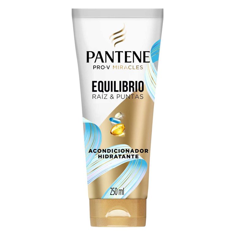 Acondicionador Pantene Equilibrio Raíz y Puntas Botella 250 mL