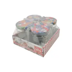 Precio Uno - Set x 4 Frasco Conservero 250mL Cuadr