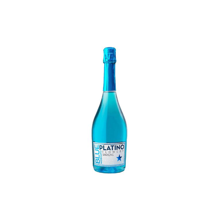 Espumante Platino Flowery Blue Botella 750 mL