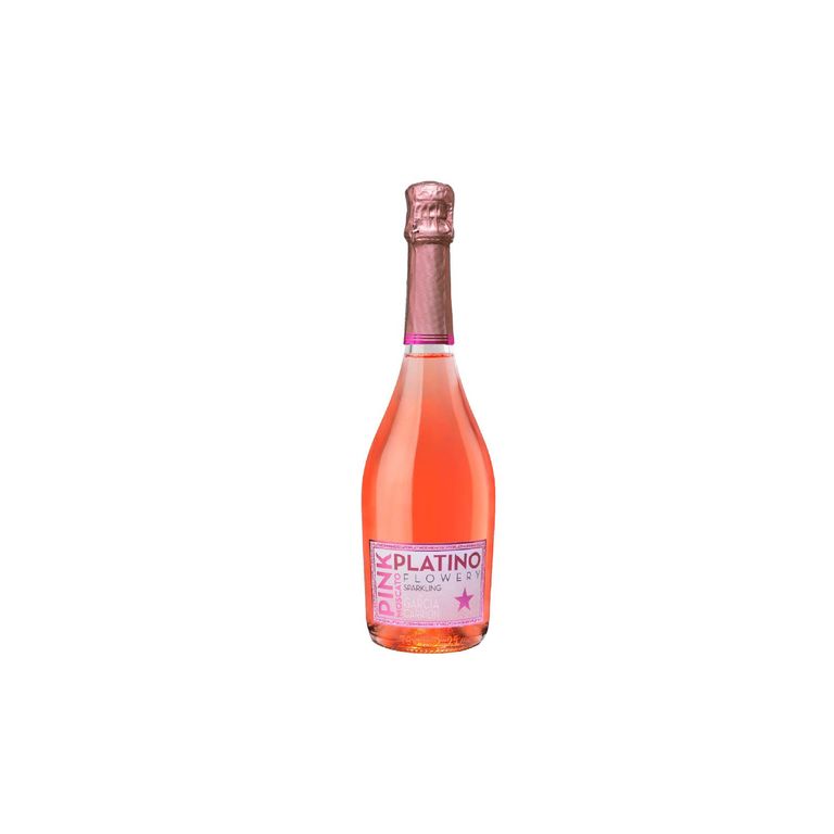 Espumante Platino Flowery Pink Botella 750 mL