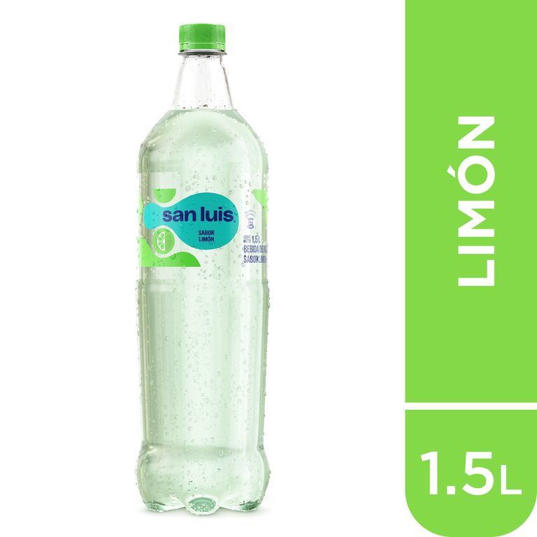 Agua San Luis Limón Botella 1.5 L