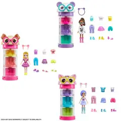 POLLY POCKET - Set Tubo de Modas Giratorio