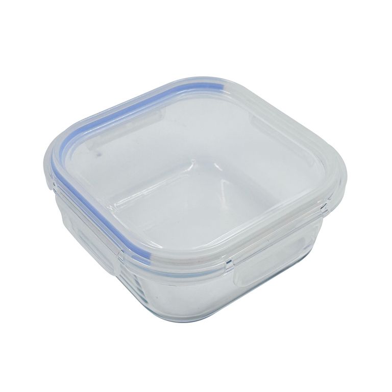 Hermético Vidrio Cuadrado 1.2L