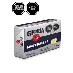 GLORIA - Mantequilla Con Sal 180 g