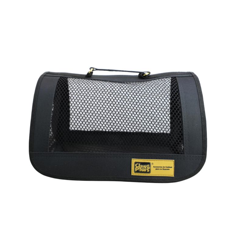 Transportador de Tela para Mascota Claws Paws Talla 2 Negro 38x22x23 cm
