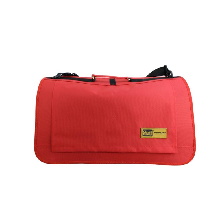 Transportador de Tela para Mascota Claws Paws Talla 4 Rojo 55x29x25 cm