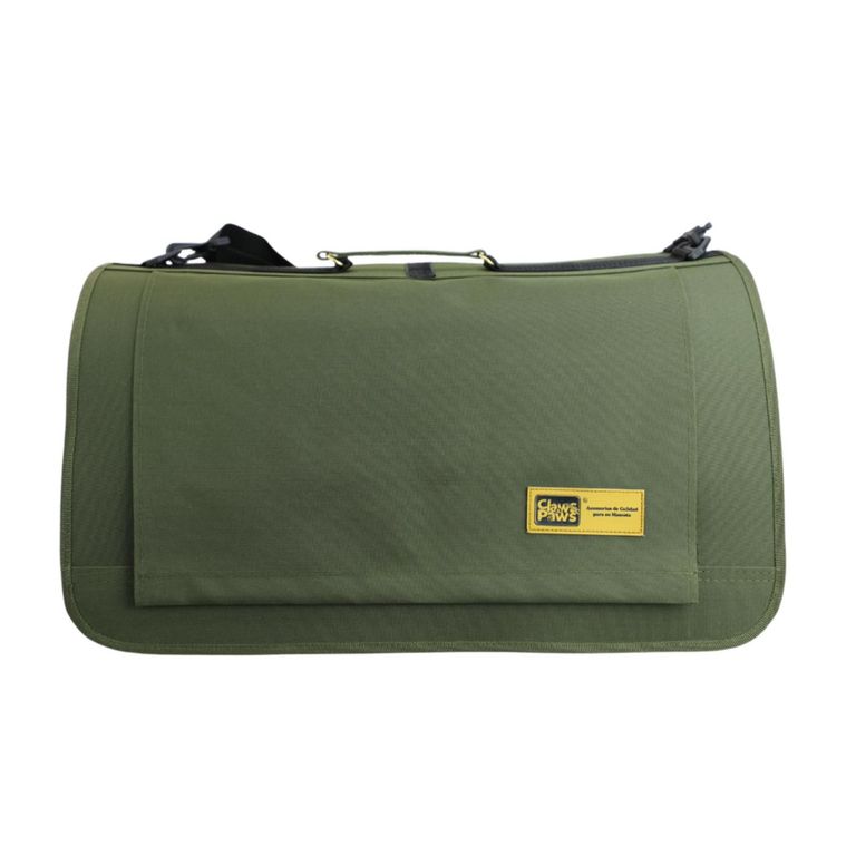 Transportador de Tela para Mascota Claws Paws Talla 4 Verde 55x29x25 cm