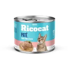 RICOCAT - Pate Sabor Pollo Carne Gatitos Lata 180 g