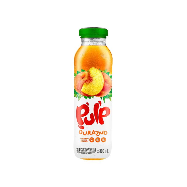 Bebida Pulp Durazno Botella 300 mL