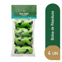 TOTTUS - Bolsas de Residuo para Perros Tottus Empaque 4 Und