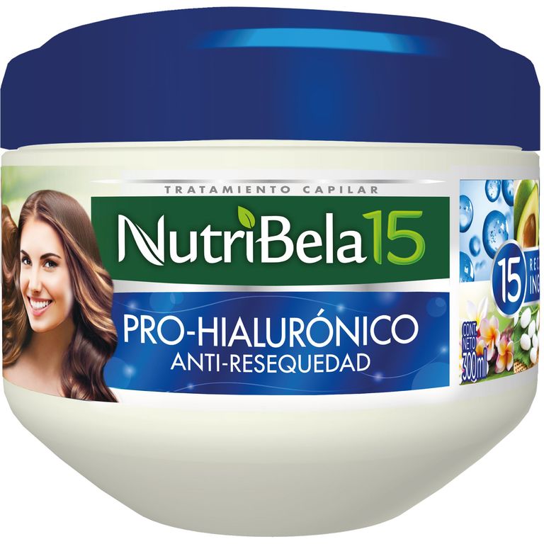 Crema Tratamiento Nutribela 15 Hiaulurónico Envase 300 mL