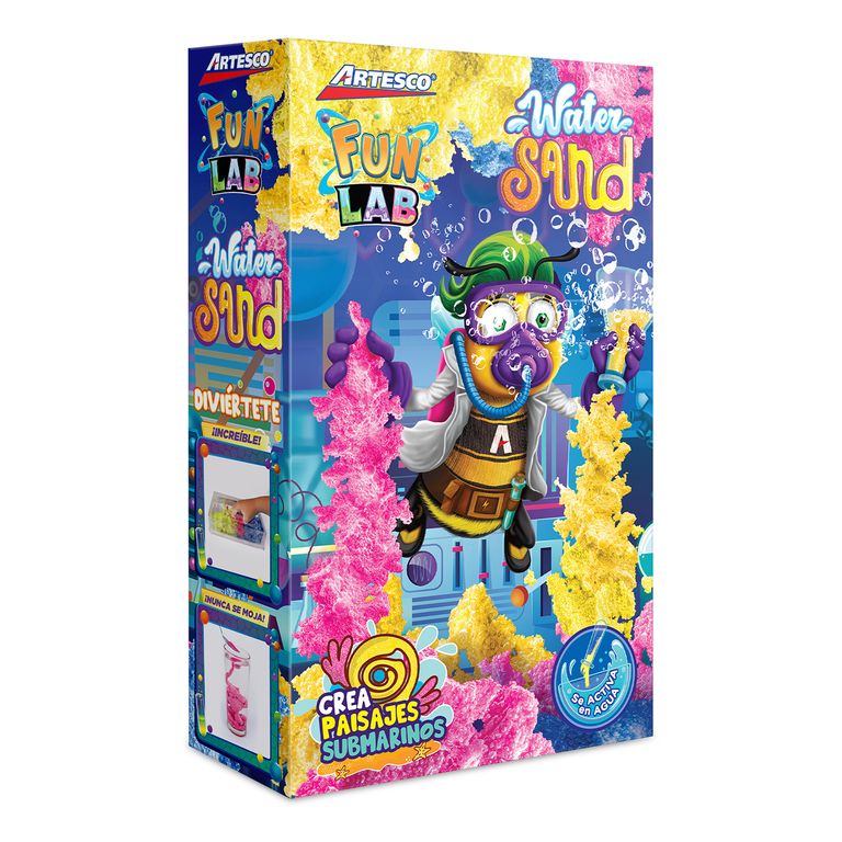 Pack Artesco Water Sand Arena Magica