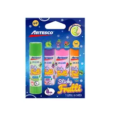 ARTESCO - Goma Artesco Sticky Frutti Empaque 4 Und