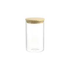 Casa Joven - Canister Borosil Tapa Bambo 1000mL