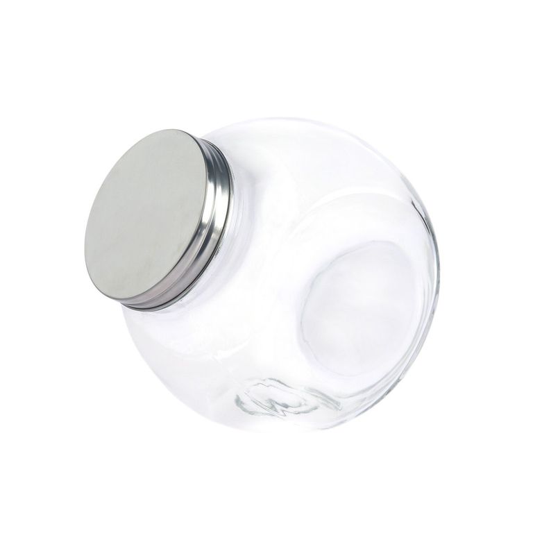 Canister Vidrio Redondo 1600mL