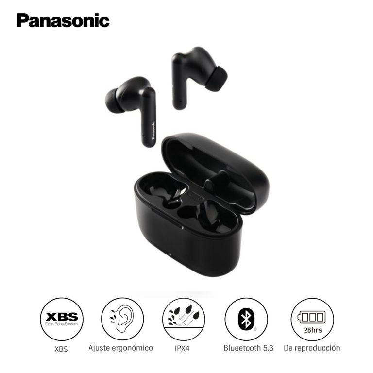 Audífonos Panasonic TW B110WDE Negro
