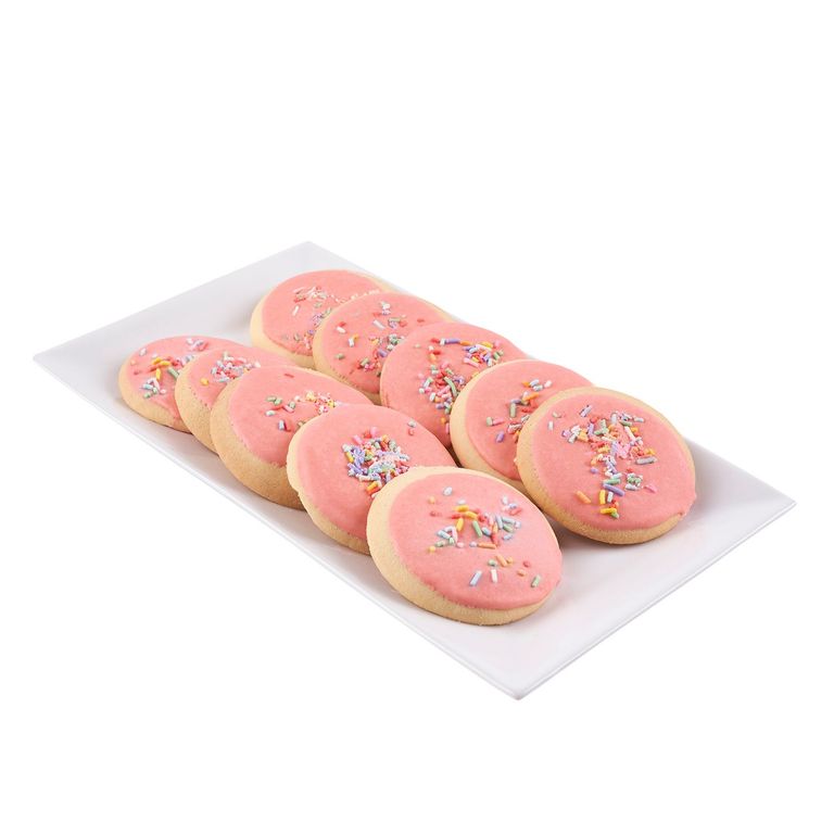 Galletas con Frosting Sabor a Fresa x 10 Unid