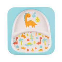 PRECIO UNO - Plato Divisiones Antideslizante Dino