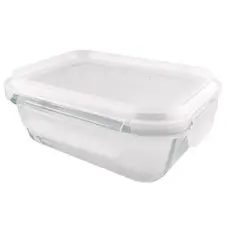 Precio Uno - Hermético Vidrio Rectangular 640 mL