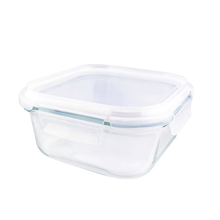 Hermético Vidrio Cuadrado 1.2L