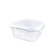 Precio Uno - Hermético Vidrio Cuadrado 800 mL