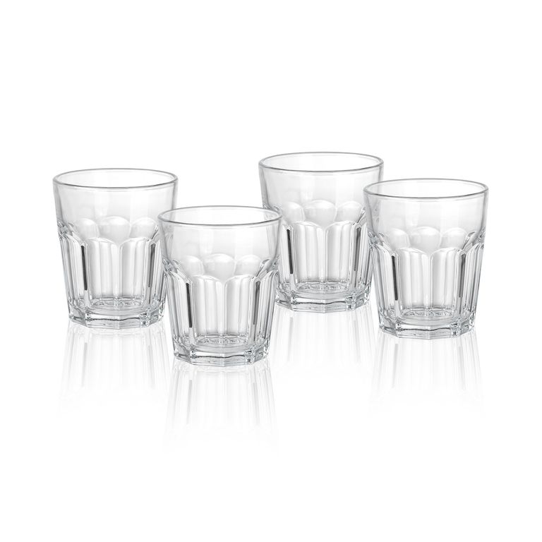 Set x 4 Vasos Mikonos 290mL Transparente