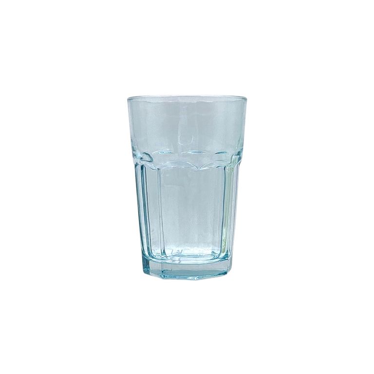 Set x 4 Vasos Mikonos 420mL Celeste
