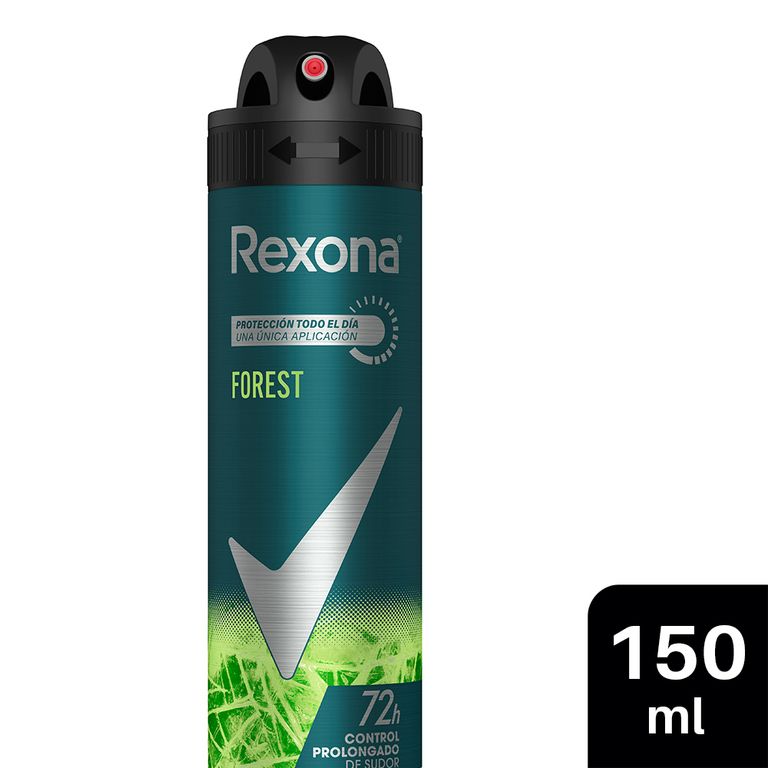 Antitranspirante en Spray Rexona Forest Envase 150 mL